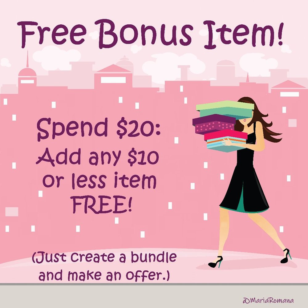 Add a Free Bonus to Your Order!
